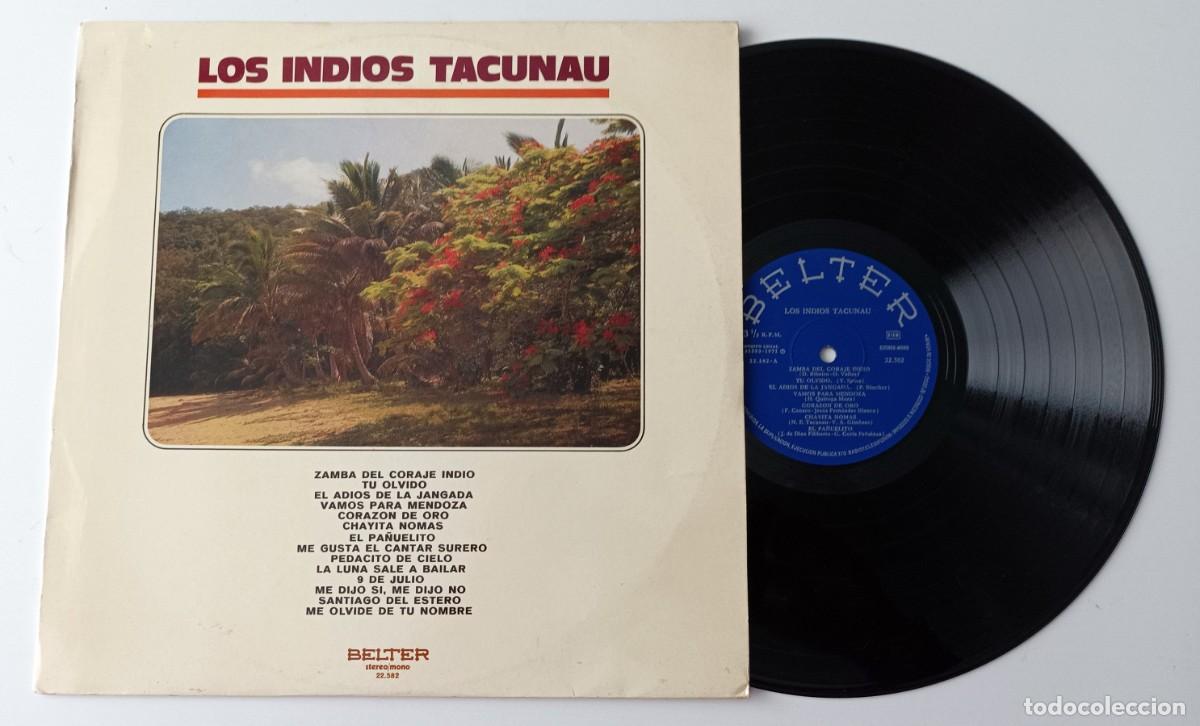 M&uacute;sica de colecci&oacute;n: LP LOS INDIOS TACUNAU - Foto 1