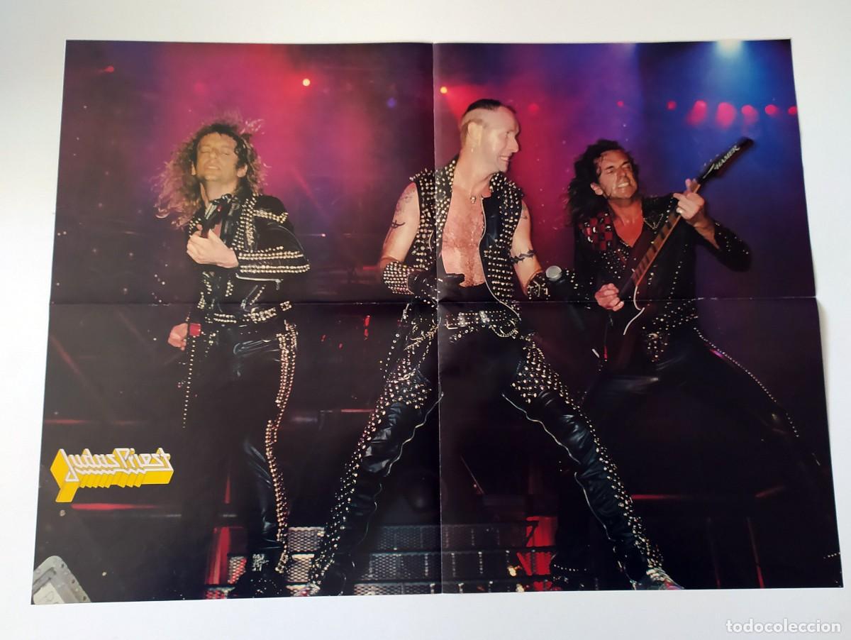 M&uacute;sica de colecci&oacute;n: POSTER DE JUDAS PRIEST - VAN HALEN - Foto 1
