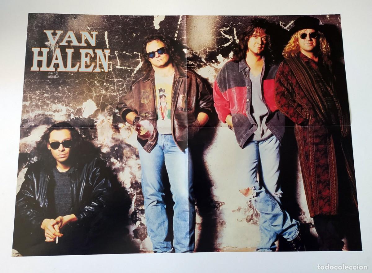 M&uacute;sica de colecci&oacute;n: POSTER DE JUDAS PRIEST - VAN HALEN - Foto 2