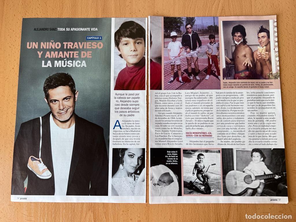 M&uacute;sica de colecci&oacute;n: ALEJANDRO SANZ: TODA SU APASIONANTE VIDA. CAPITULO 1 UN NI&Ntilde;O TRAVIESO Y AMANTE DE LA VID PRONTO 2017