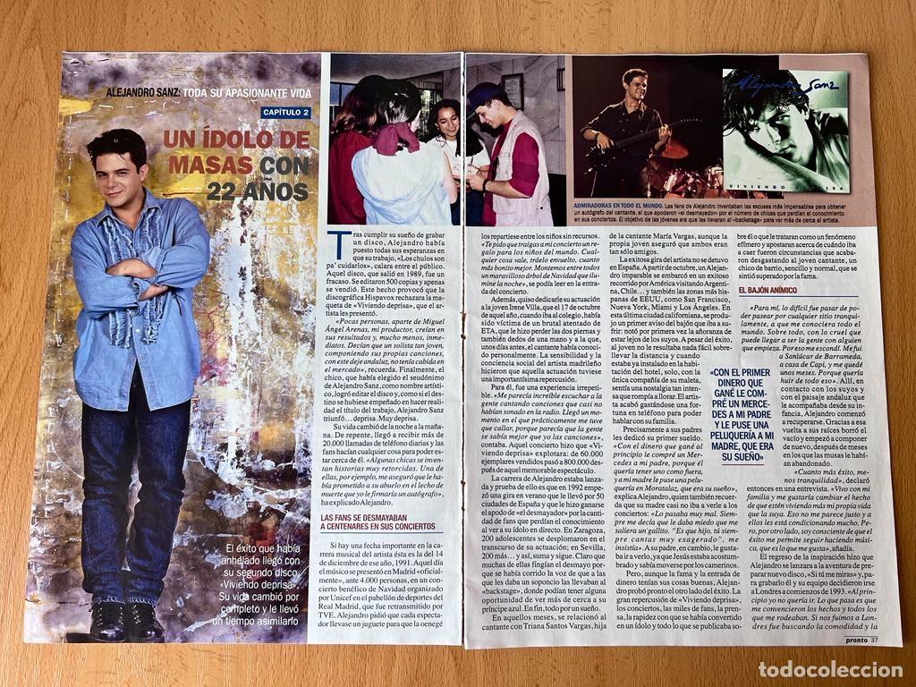 M&uacute;sica de colecci&oacute;n: ALEJANDRO SANZ: TODA SU APASIONANTE VIDA. CAPITULO 2 UN IDOLO DE MASAS CON 22 A&Ntilde;OS. PRONTO 2017