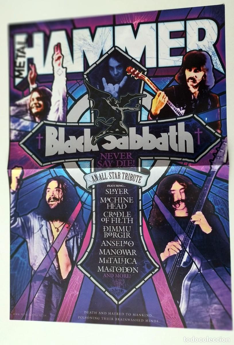 M&uacute;sica de colecci&oacute;n: POSTER DE BLACK SABBATH - IRON MAIDEN - Foto 1