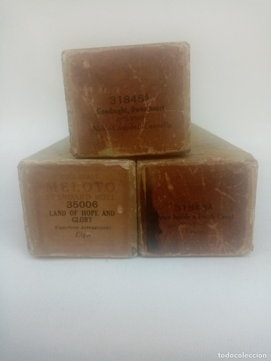 M&uacute;sica de colecci&oacute;n: 3 rollos de pianola - Foto 5