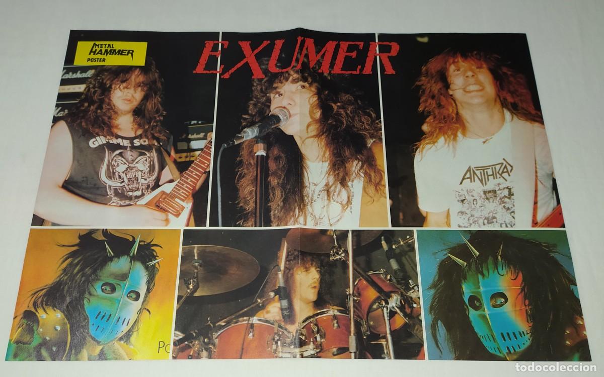 M&uacute;sica de colecci&oacute;n: POSTER DE EXUMER - MOTORHEAD - Foto 1