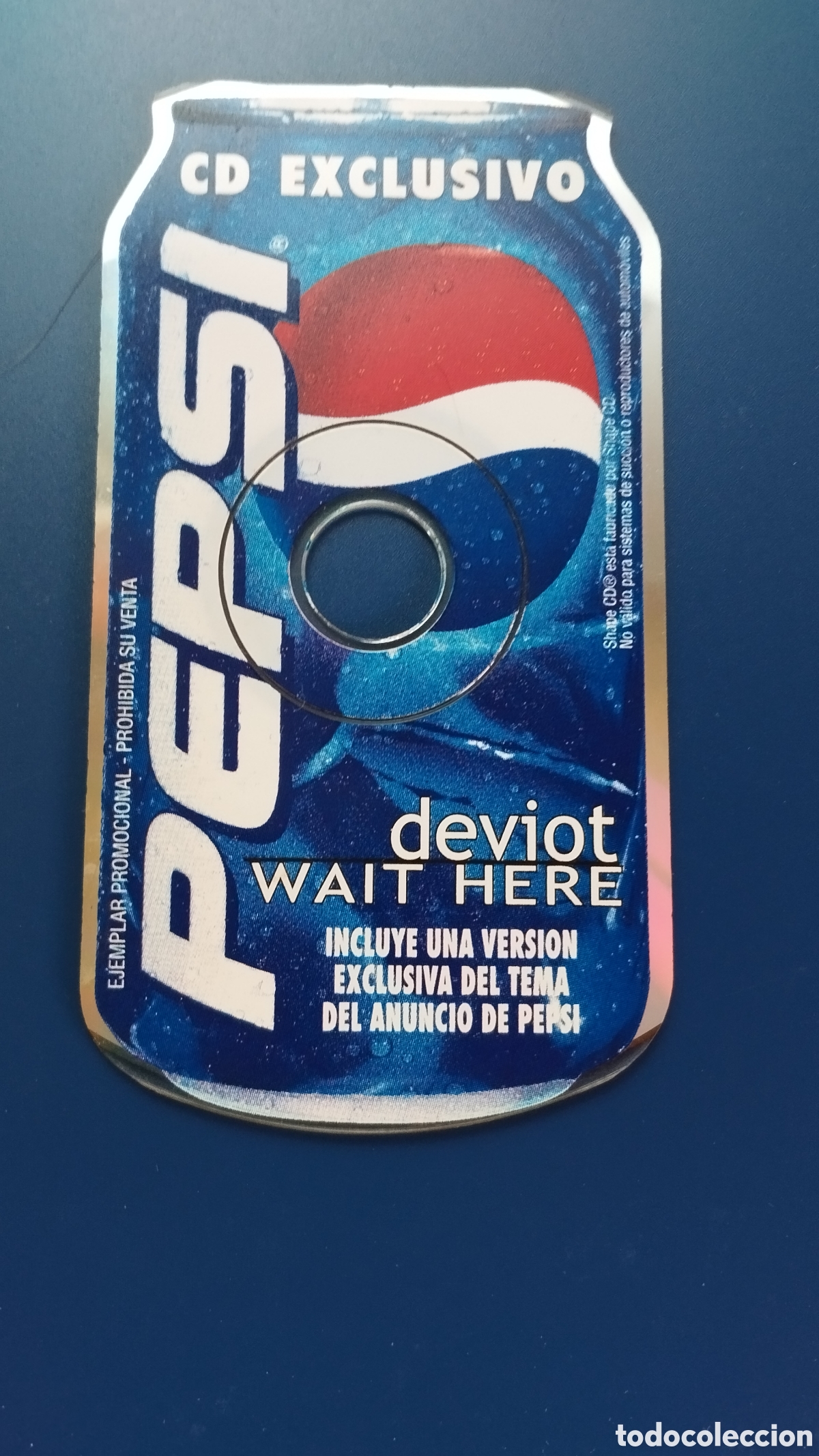M&uacute;sica de colecci&oacute;n: CD Pepsi CD PROMOCIONAL PEPSI DEVIOT - Foto 1