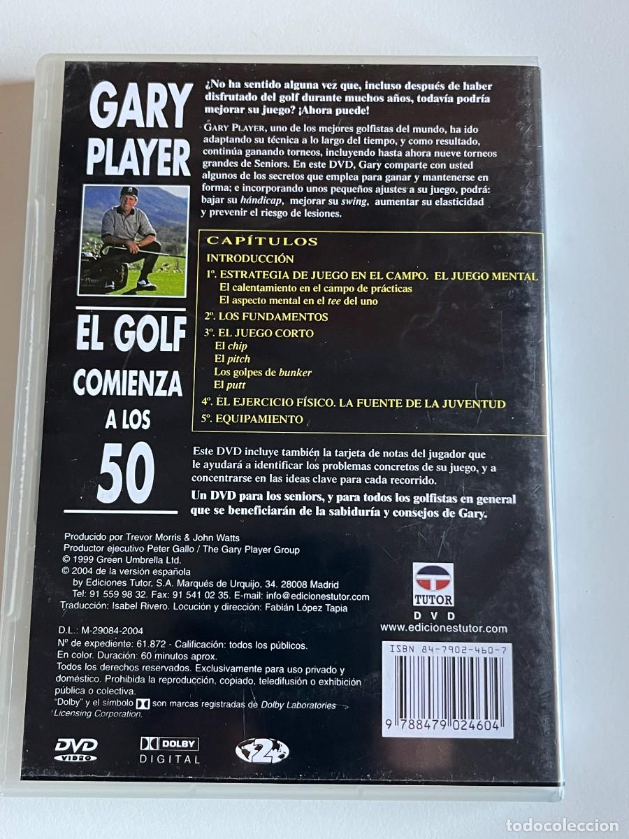 M&uacute;sica de colecci&oacute;n: DVD GARY PLAYER EL GOLF COMIENZA A LOS 50 - Foto 2