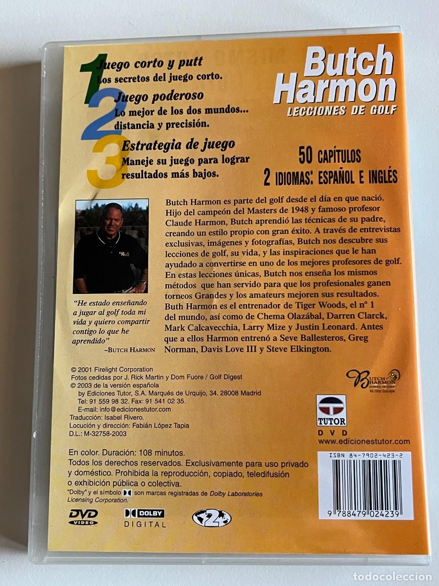 M&uacute;sica de colecci&oacute;n: DVD BUTCH HARMON LECCIONES DE GOLF - Foto 2