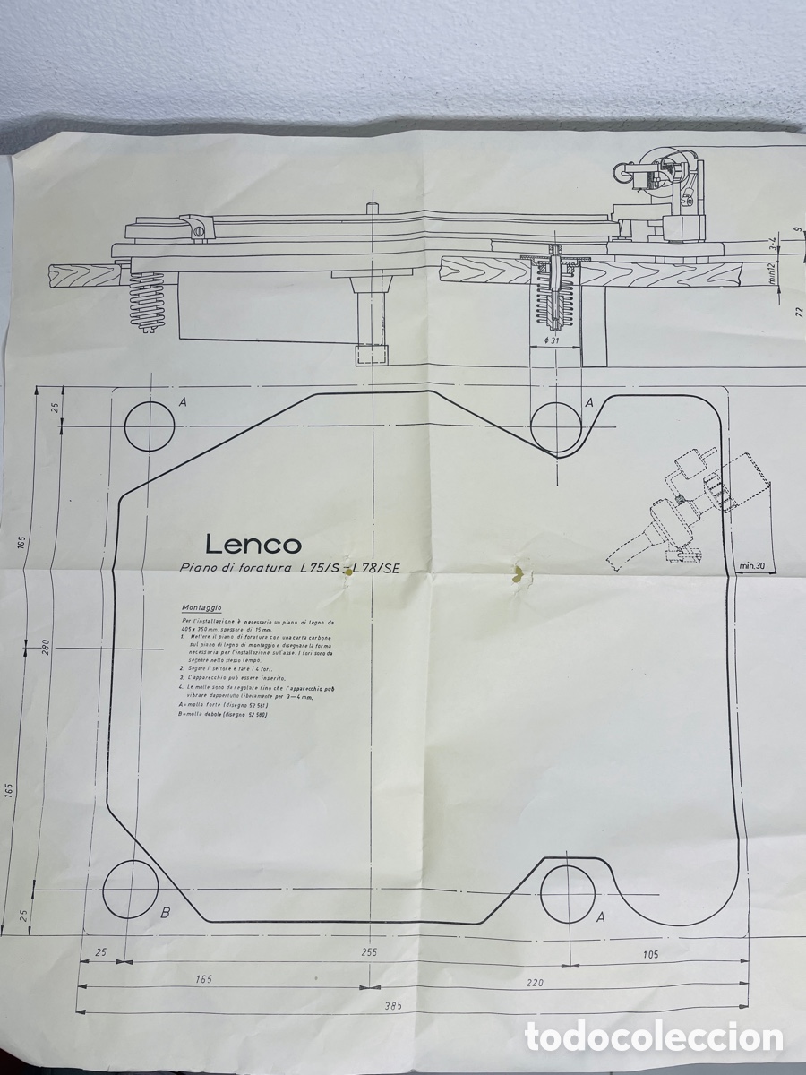 Lenco L75/S plano