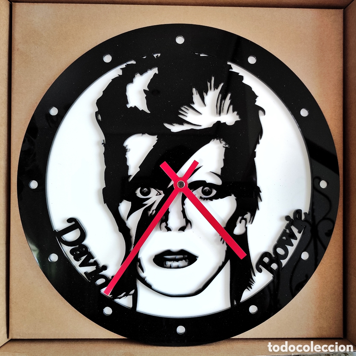 M&uacute;sica de colecci&oacute;n: David Bowie Reloj de Pared - Foto 1