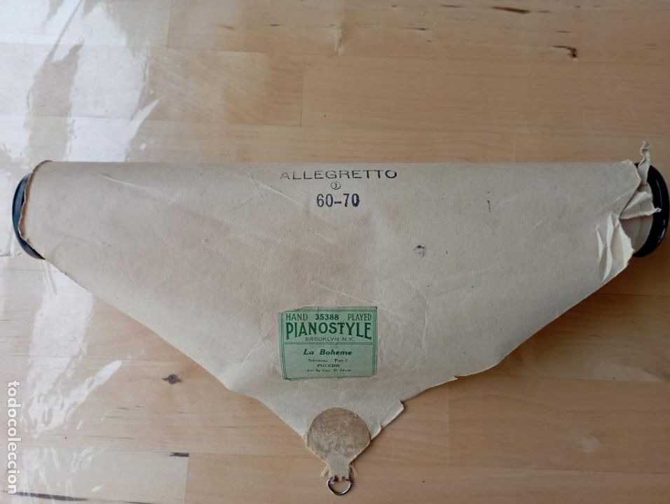 M&uacute;sica de colecci&oacute;n: Rollo para pianola. EL MAREO DE TOMASA. - Foto 1
