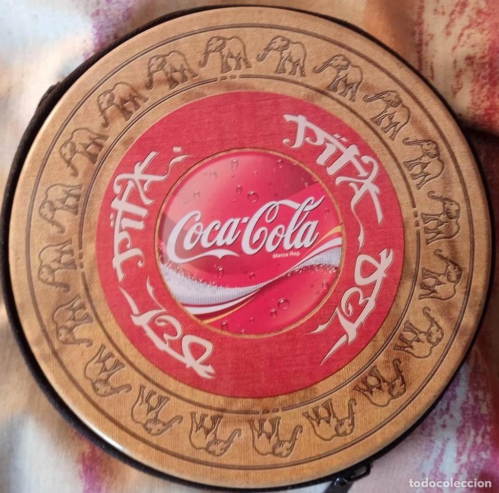 M&uacute;sica de colecci&oacute;n: ESTUCHE PORTA CD - COCA COLA - Foto 1