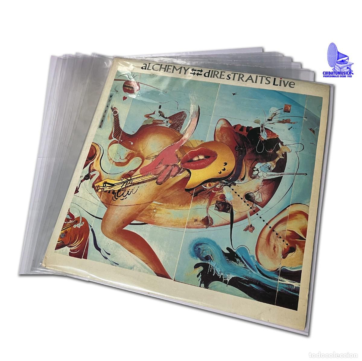 M&uacute;sica de colecci&oacute;n: 500 FUNDAS EXTERIORES LP EXTRA-BRILLANTES - TIPO CRISTAL - PARA DISCOS DE VINILO LP Y MAXI-SINGLE