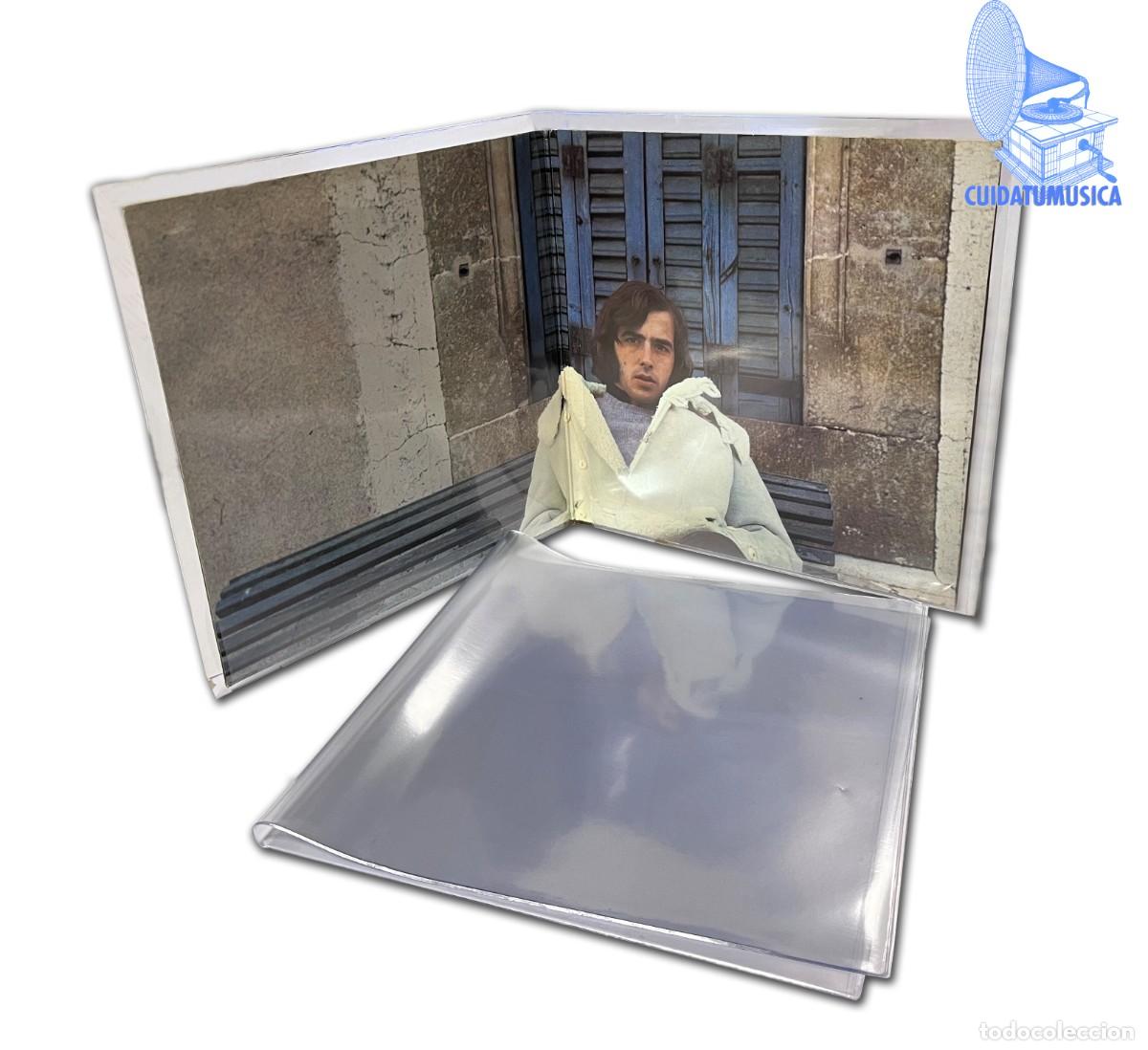 Musique de collection: 10 FUNDAS DOBLES (GATEFOLD) DE PVC PARA DISCOS DE VINILO LP CARPETA DESPLEGABLE Y DOBLE LP -NUEVAS-