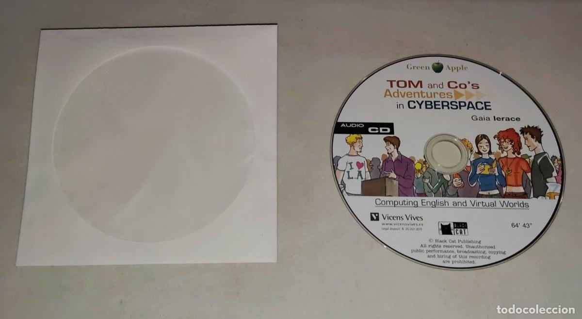 M&uacute;sica de cole&ccedil;&atilde;o: AUDIO CD &bull; TOM ADVENTURES IN CYBRRSPACE (GAIA IRRACE) 65 MINUTOS EN INGL&Eacute;S