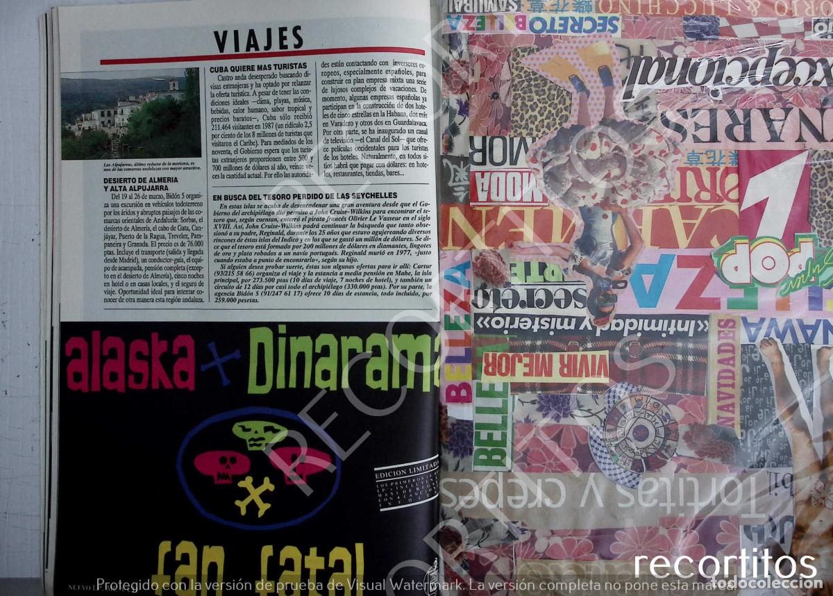 M&uacute;sica de colecci&oacute;n: alaska y dinarama fan fatal publicidad en prensa FANGORIA