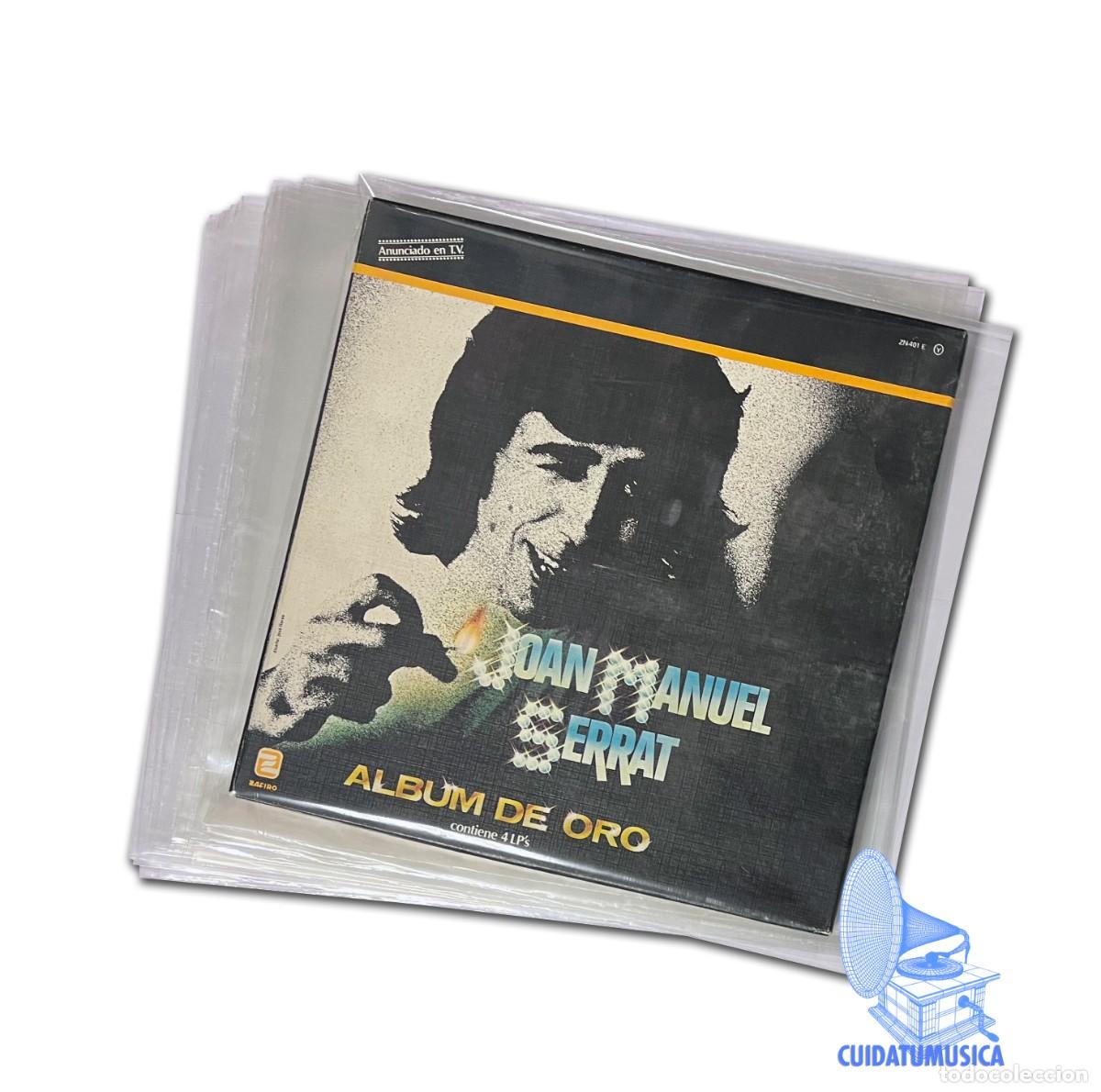 M&uacute;sica de colecci&oacute;n: 100 FUNDAS GRANDES PARA BOX SETS (CAJAS) DE VARIOS DISCOS DE VINILO LP