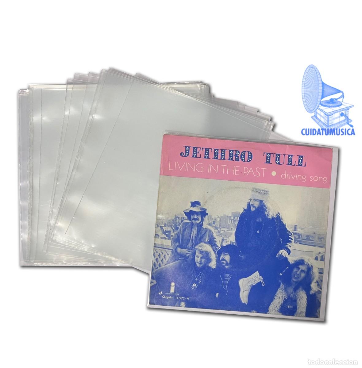 M&uacute;sica de cole&ccedil;&atilde;o: 50 FUNDAS DE PLASTICO BLANDO PARA DISCOS DE VINILO SINGLE (DISCOS PEQUE&Ntilde;OS) -PROTEGEN TUS SINGLES-