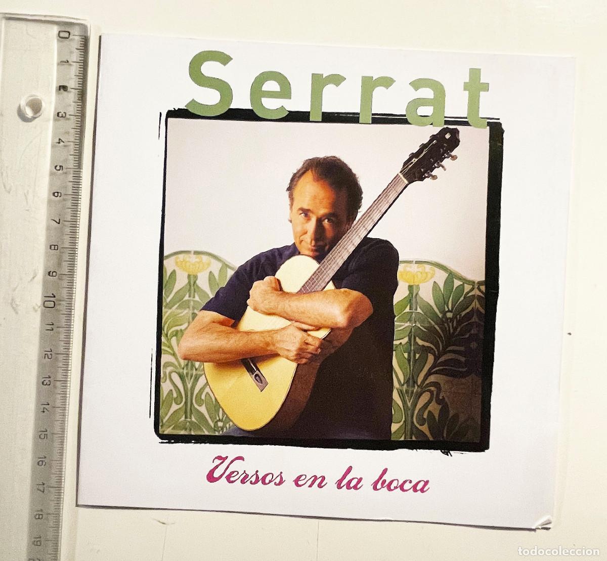 M&uacute;sica de colecci&oacute;n: SERRAT / TRIPTICO PRESENTACI&Oacute;N DISCO &ldquo;VERSOS EN LA BOCA&rdquo; - Foto 1