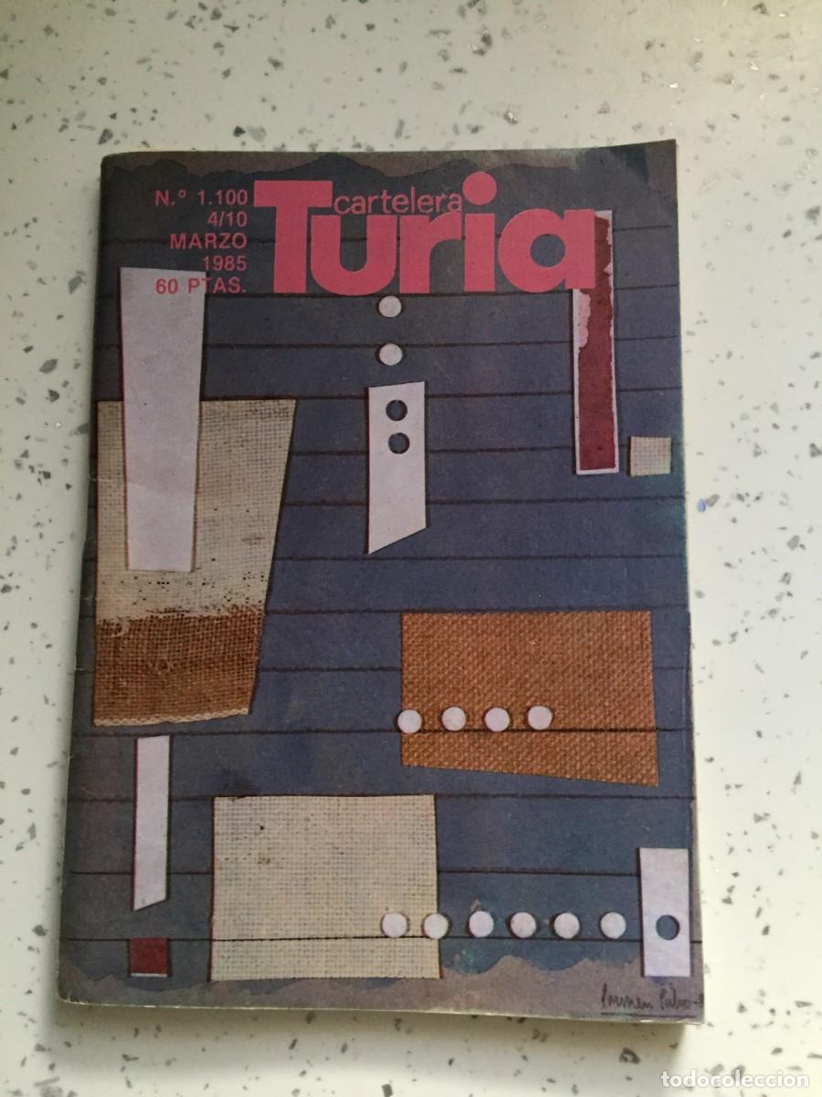 M&uacute;sica de colecci&oacute;n: CARTELERA TURIA 1985 - CARMEN CALVO - ALIEN SEX FIEND DISCOTECA CHOCOLATE - COMITE CISNE EN BARRACA