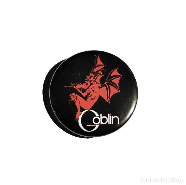 M&uacute;sica de colecci&oacute;n: GOBLIN - LOGO CHAPA 31mm (CON IMPERDIBLE) - ROCK PROGRESIVO - Foto 1