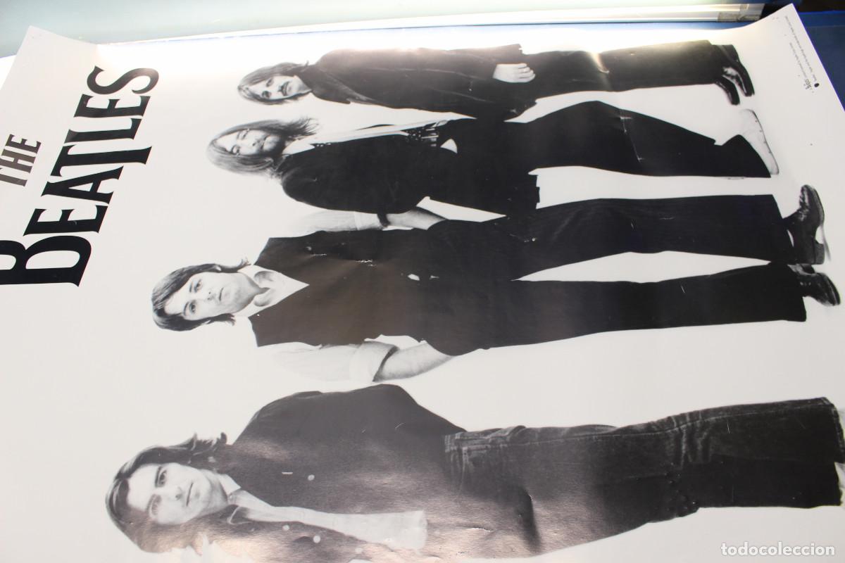 M&uacute;sica de colecci&oacute;n: Gran poster de The Beatles. 91 x 61 cm.