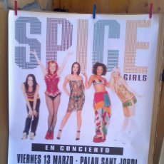 Música de colección: SPICE GIRLS 1998 BARCELONA CARTEL ORIGINAL DEL CONCIERTO