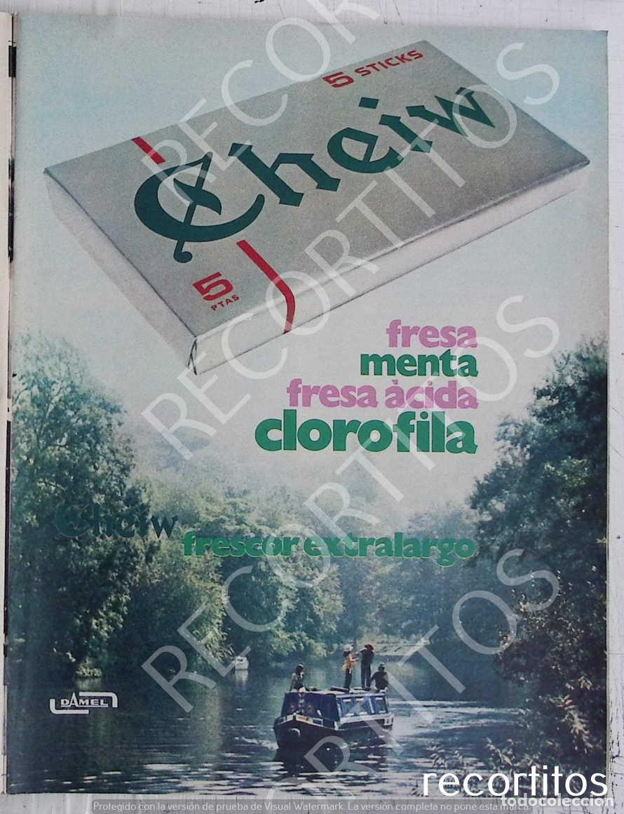 Collectible Music: ANUNCIO CHICLES CHICLETS CHICLE CHICLET CHEIW