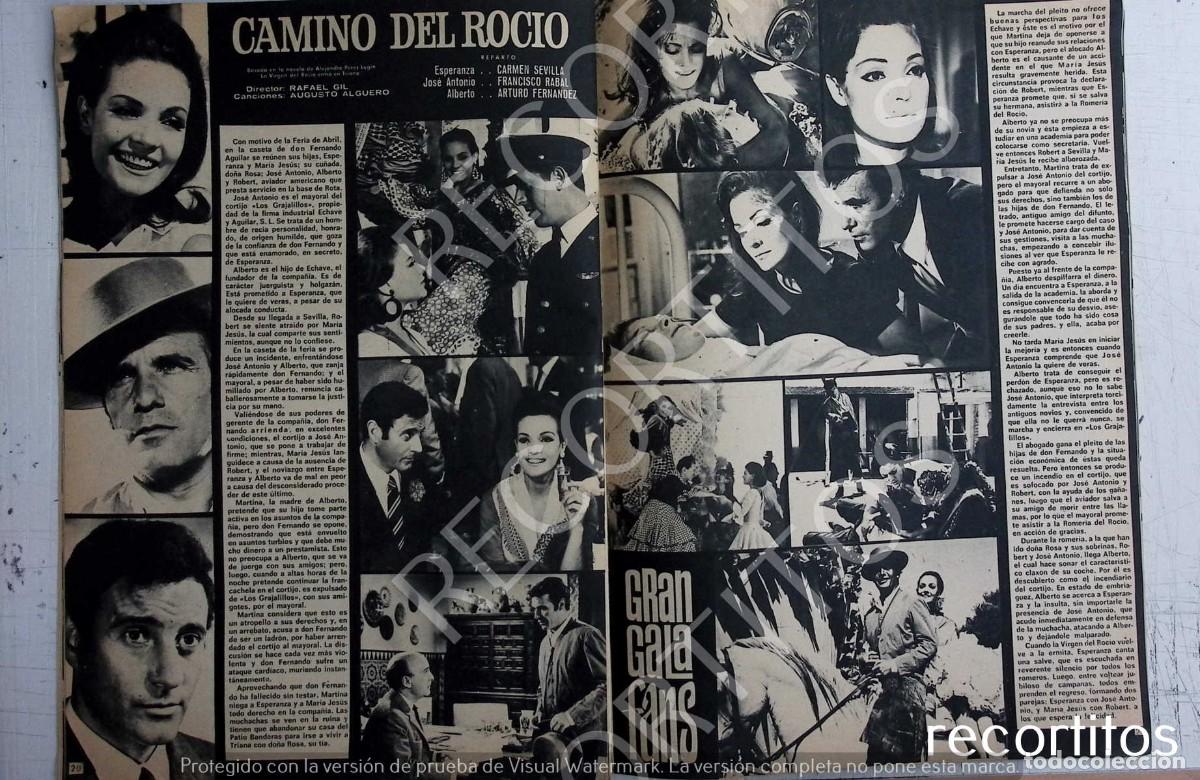 M&uacute;sica de colecci&oacute;n: carmen sevilla paco rabal arturo fernandez camino del rocio
