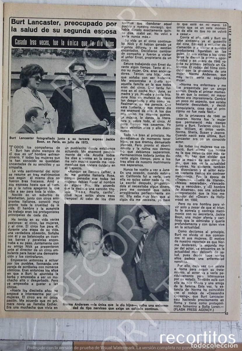 M&uacute;sica de colecci&oacute;n: burt lancaster