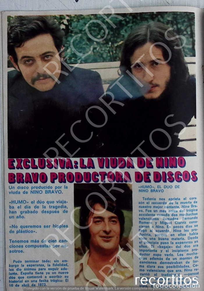 M&uacute;sica de colecci&oacute;n: nino bravo RECORTE PRENSA - Foto 1