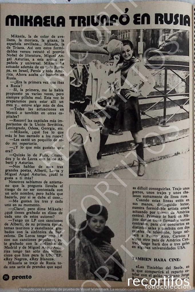 M&uacute;sica de colecci&oacute;n: mikaela RECORTE PRENSA