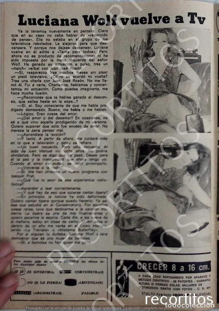 M&uacute;sica de colecci&oacute;n: luciana wolf RECORTE PRENSA