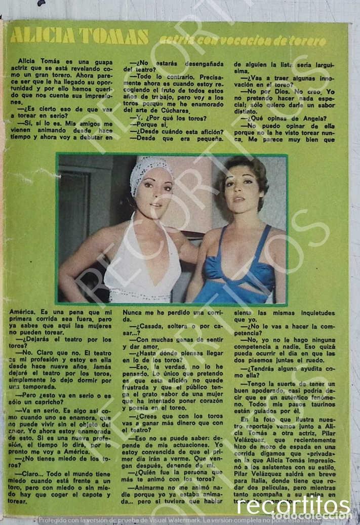 M&uacute;sica de colecci&oacute;n: alicia tomas RECORTE PRENSA - Foto 1
