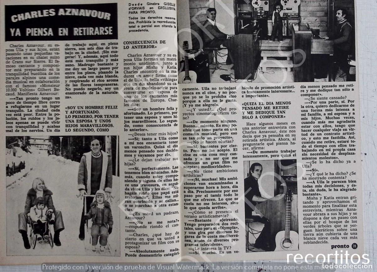 M&uacute;sica de colecci&oacute;n: charles aznavour