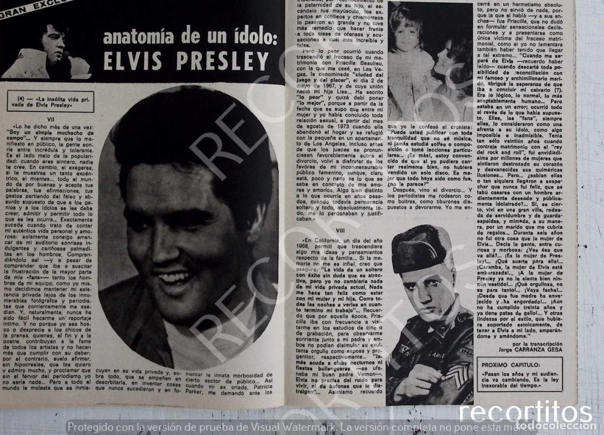 M&uacute;sica de colecci&oacute;n: ELVIS PRESLEY