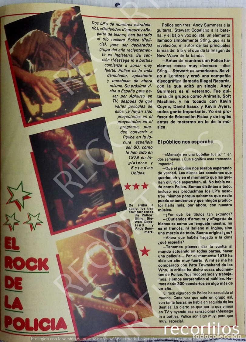 M&uacute;sica de colecci&oacute;n: the police sting