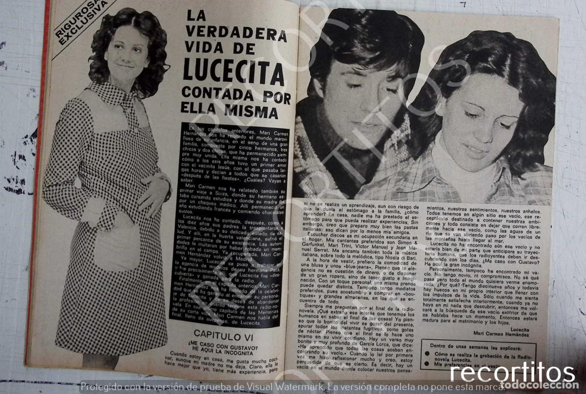 Musiksammlung: lucecita simplemente maria mari carmen hernandez MANOLO OTERO