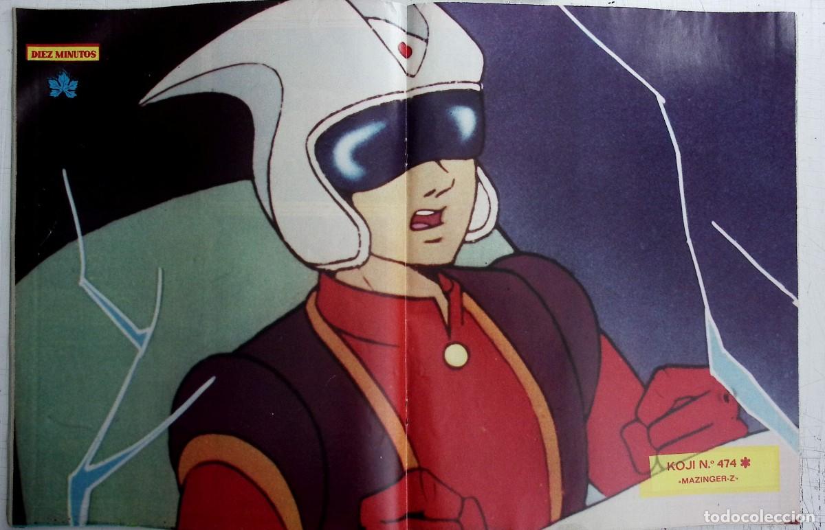 M&uacute;sica de colecci&oacute;n: MAZINGER Z poster koji kabuto diez minutos