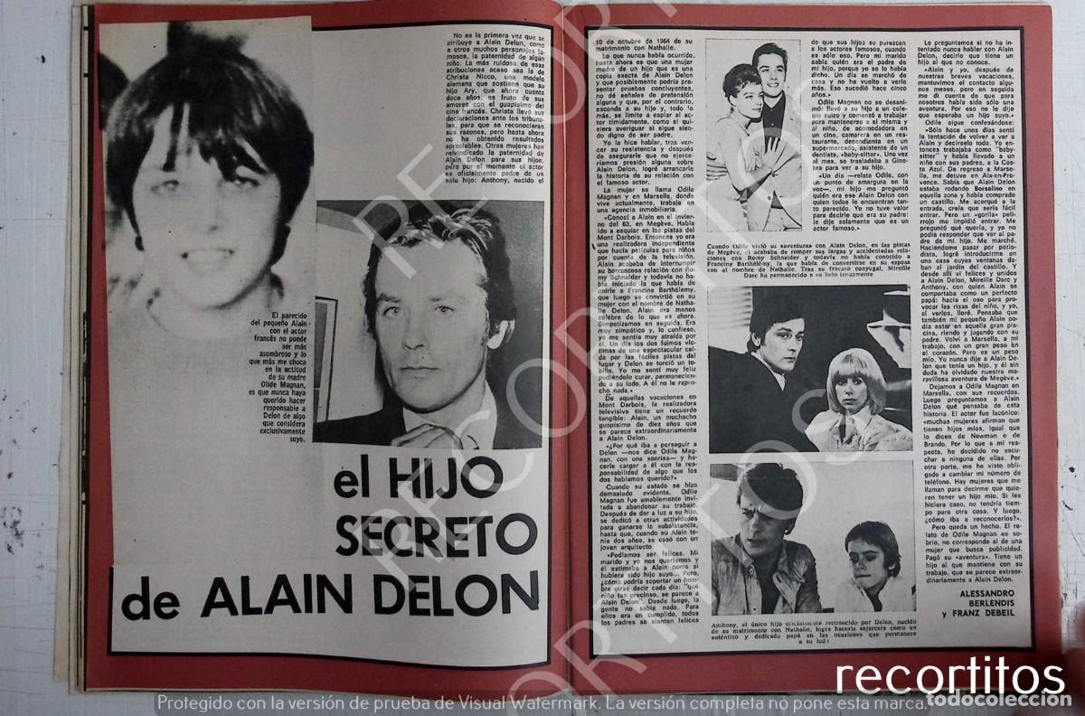 alain delon romy schneider - Compra venta en todocoleccion