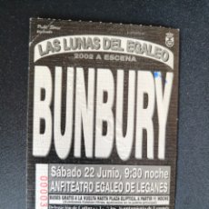 Música de colección: BUNBURY. AÑO 2002