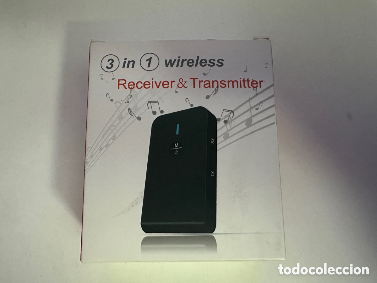 M&uacute;sica de colecci&oacute;n: AUDIO RECEPTOR Y TRANSMISOR 3 EN 1 A ESTRENAR - Foto 1