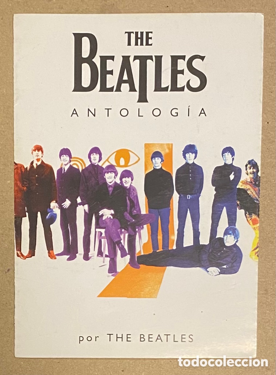 M&uacute;sica de colecci&oacute;n: THE BEATLES &ldquo;ANTOLOG&Iacute;A&rdquo;. TR&Iacute;PTICO PROMOCIONAL DE EDICIONES B.