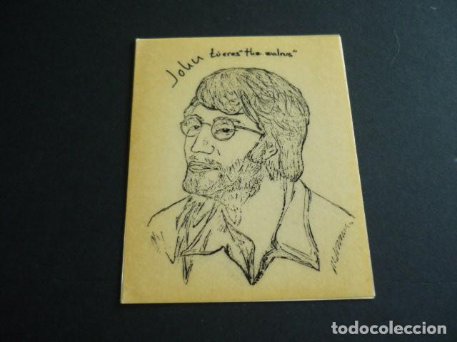 M&uacute;sica de colecci&oacute;n: ELTON JOHN LOS BEATLES PEGATINA - Foto 1