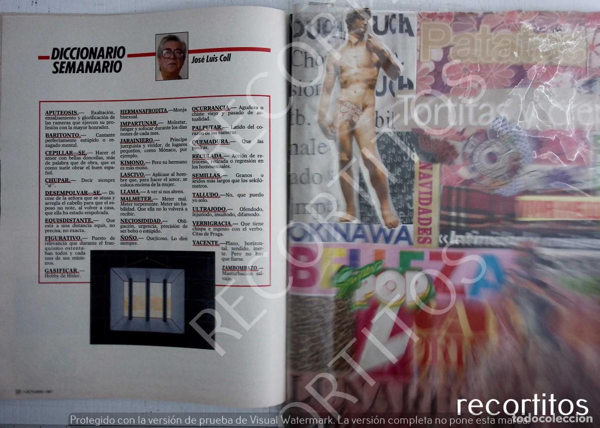 Musica di collezione: JOSE LUIS COLL DICCIONARIO SEMANARIO