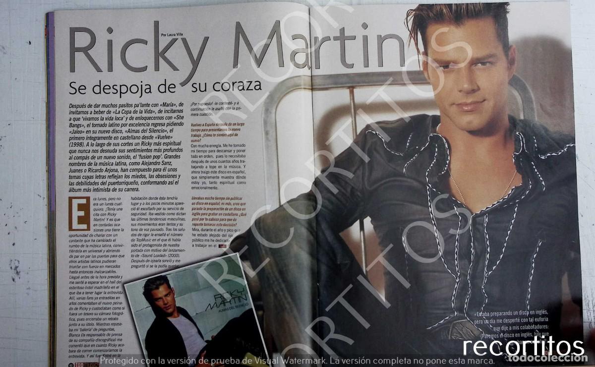 M&uacute;sica de colecci&oacute;n: RICKY MARTIN - Foto 1
