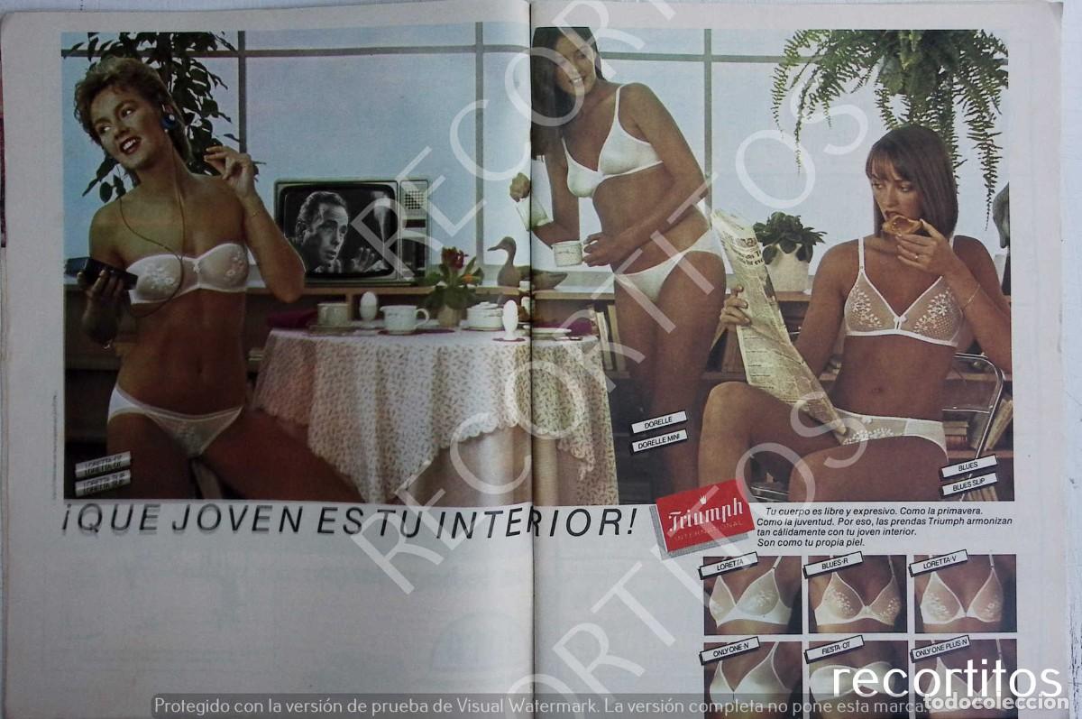 M&uacute;sica de cole&ccedil;&atilde;o: TRIUMPH INTERNATIONAL lenceria ANUNCIO PUBLICIDAD