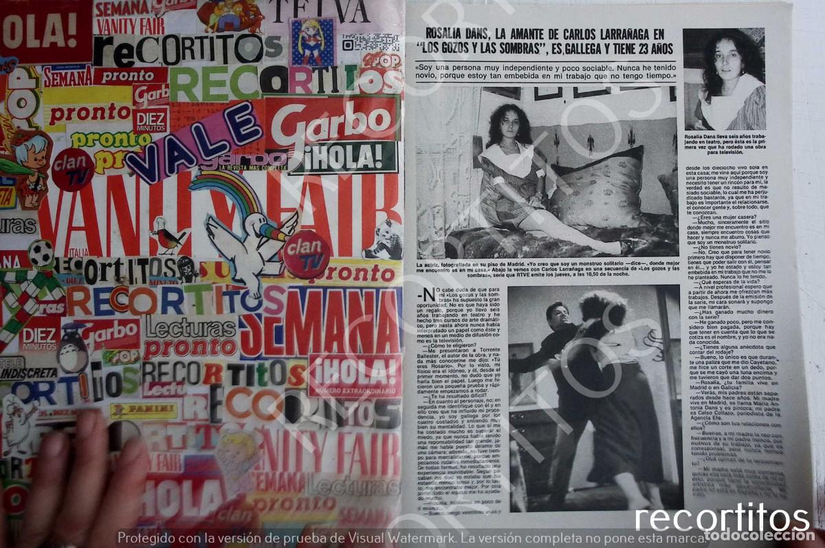 M&uacute;sica de colecci&oacute;n: ROSALIA DANS CARLOS LARRA&Ntilde;AGA LOS GOZOS Y LAS SOMBRAS