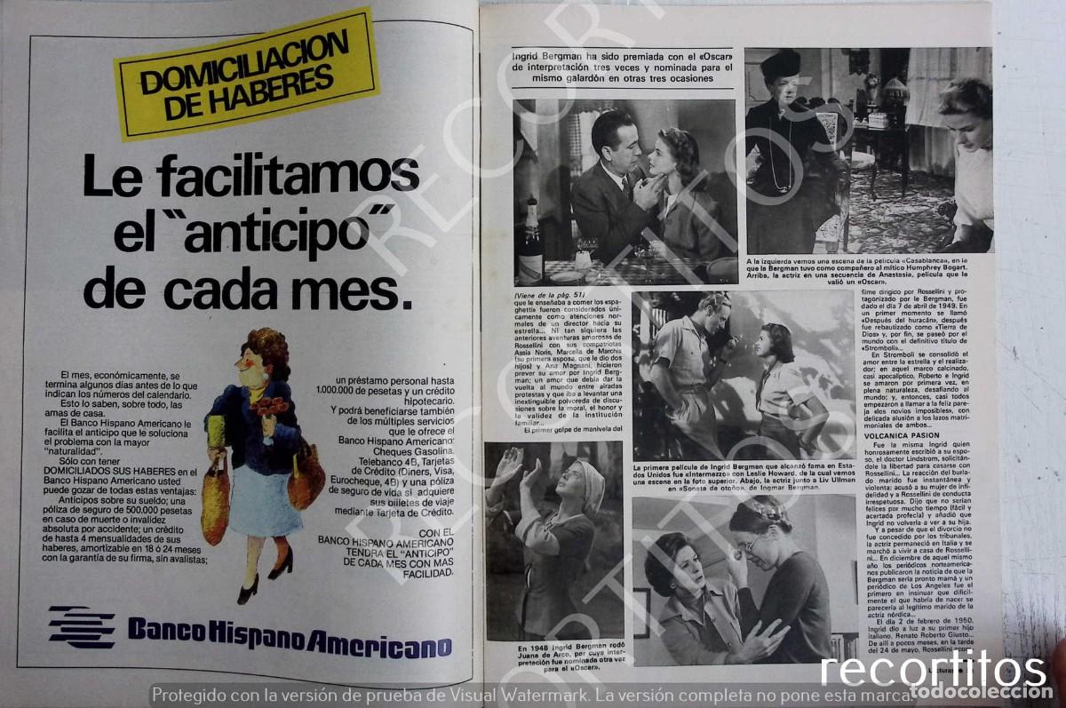 M&uacute;sica de colecci&oacute;n: INGRID BERGMAN - Foto 3