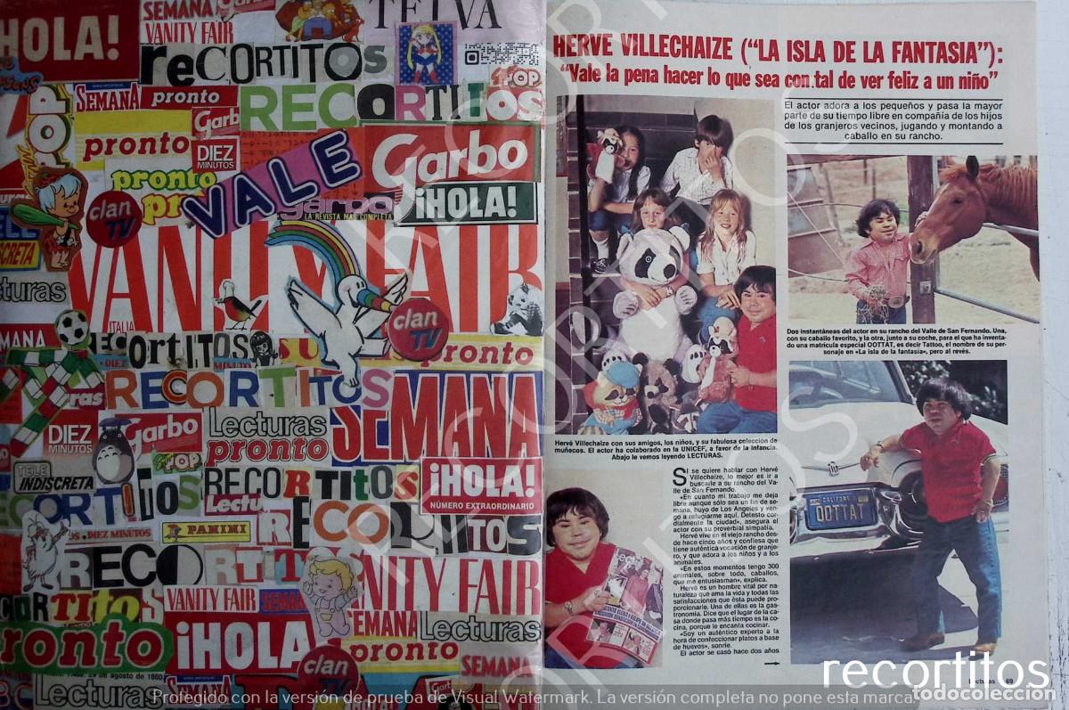 Musica di collezione: HERVE VILLECHAIZE enano RICARDO MONTALBAN