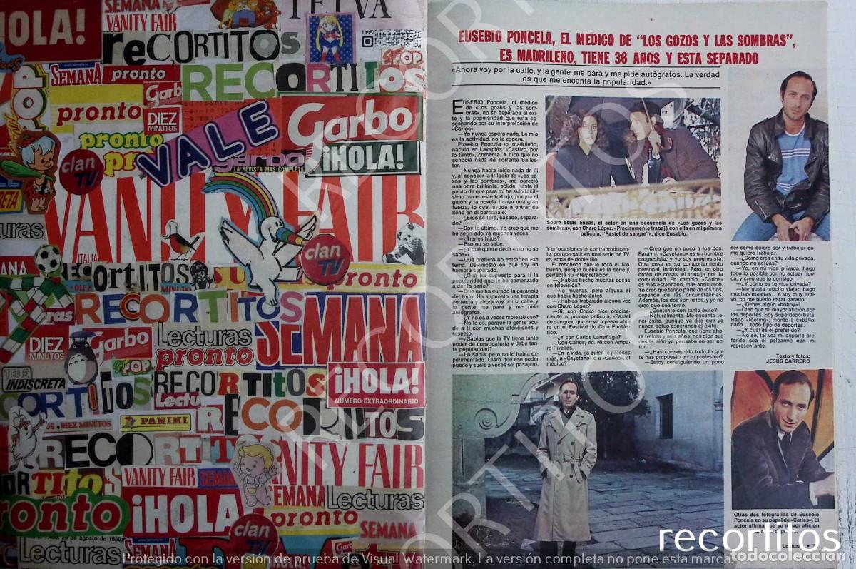 M&uacute;sica de colecci&oacute;n: EUSEBIO PONCELA LOS GOZOS Y LAS SOMBRAS